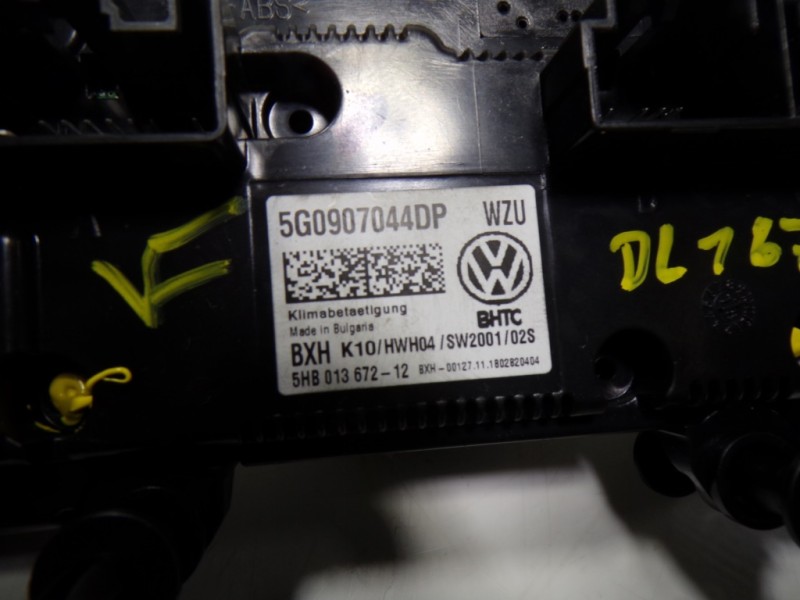 Recambio de mando climatizador para volkswagen arteon (3h7) elegance referencia OEM IAM 5G0907044EAWZU 5G0907044DP 