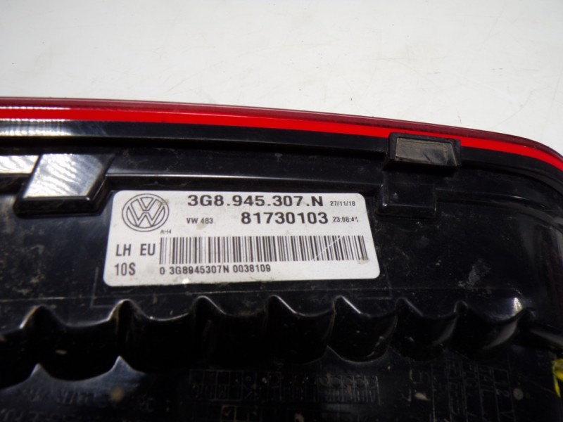 Recambio de piloto trasero izquierdo interior para volkswagen arteon (3h7) elegance referencia OEM IAM 3G8945307N 3G8945307N 