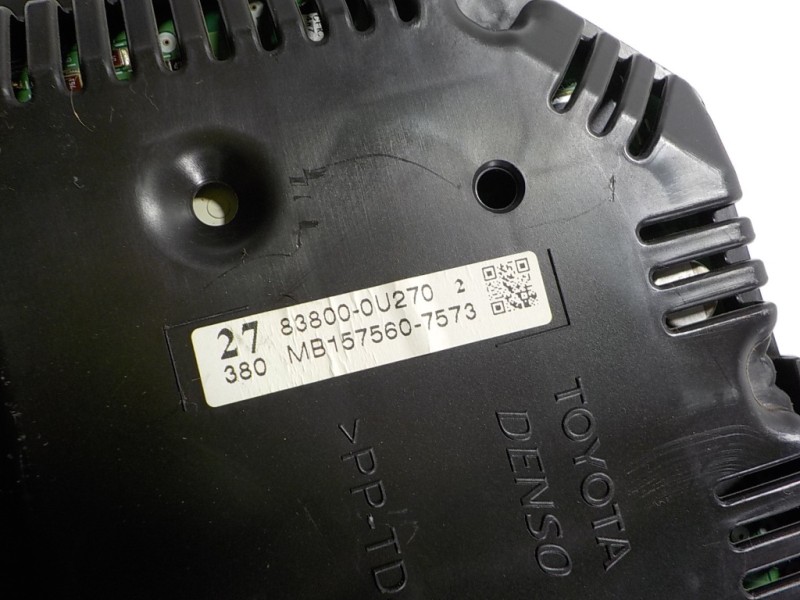 Recambio de cuadro instrumentos para toyota yaris 1.0 cat referencia OEM IAM 838000U270 838000U270 