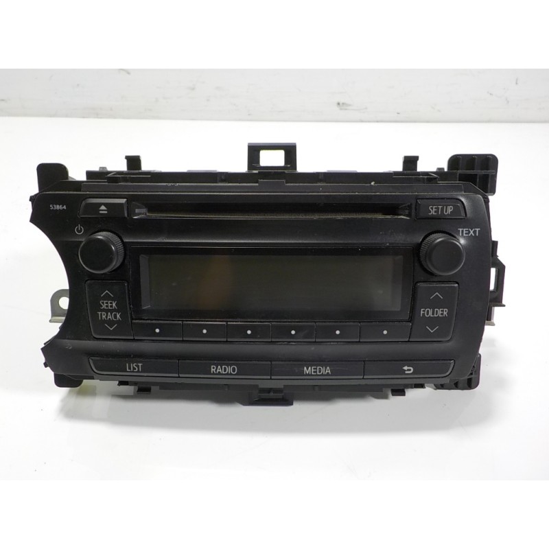 Recambio de sistema audio / radio cd para toyota yaris 1.0 cat referencia OEM IAM 861200D640 861200D640 