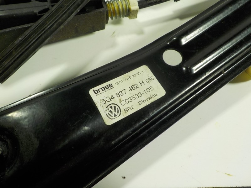 Recambio de elevalunas delantero derecho para volkswagen golf vii variant 2.0 tdi referencia OEM IAM 5G4837462H 5G4837462H 
