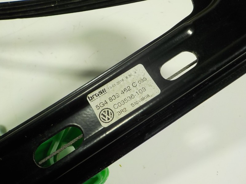 Recambio de elevalunas trasero derecho para volkswagen golf vii variant 2.0 tdi referencia OEM IAM 5G4839462C 5G4839462C 