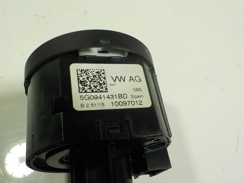Recambio de mando luces para volkswagen golf vii variant 2.0 tdi referencia OEM IAM 5G0941431BDWZU 5G0941431BD 