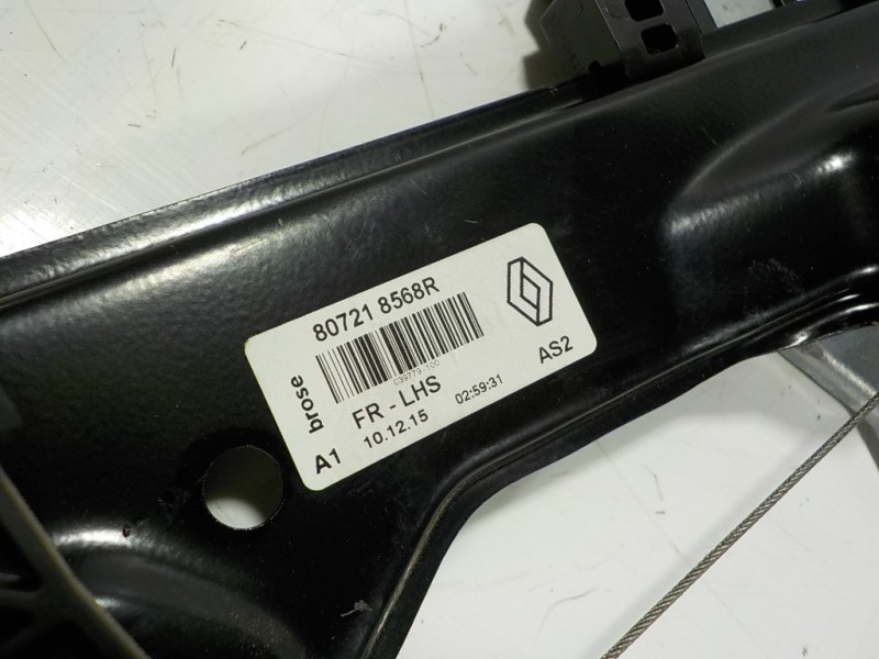 Recambio de elevalunas delantero izquierdo para renault kadjar 1.2 tce energy referencia OEM IAM 807218884R 807218568R 