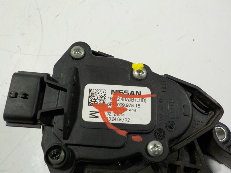 Recambio de potenciometro pedal para renault kadjar 1.2 tce energy referencia OEM IAM 18002DF30B 180024BA0B 