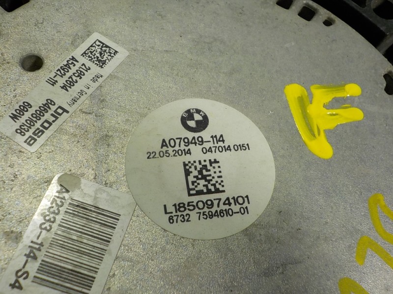 Recambio de electroventilador para bmw serie 5 touring (f11) 520d xdrive referencia OEM IAM 17428509741 6732759461001 