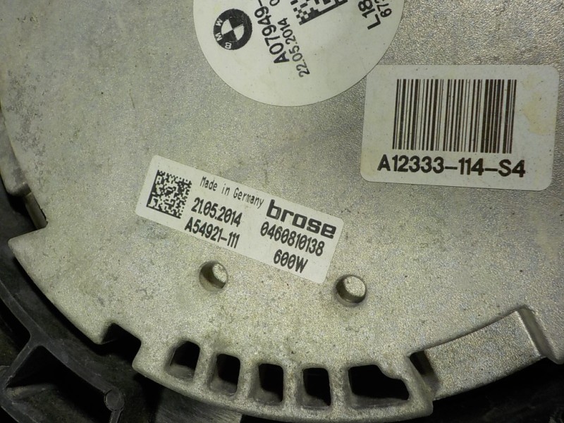 Recambio de electroventilador para bmw serie 5 touring (f11) 520d xdrive referencia OEM IAM 17428509741 6732759461001 