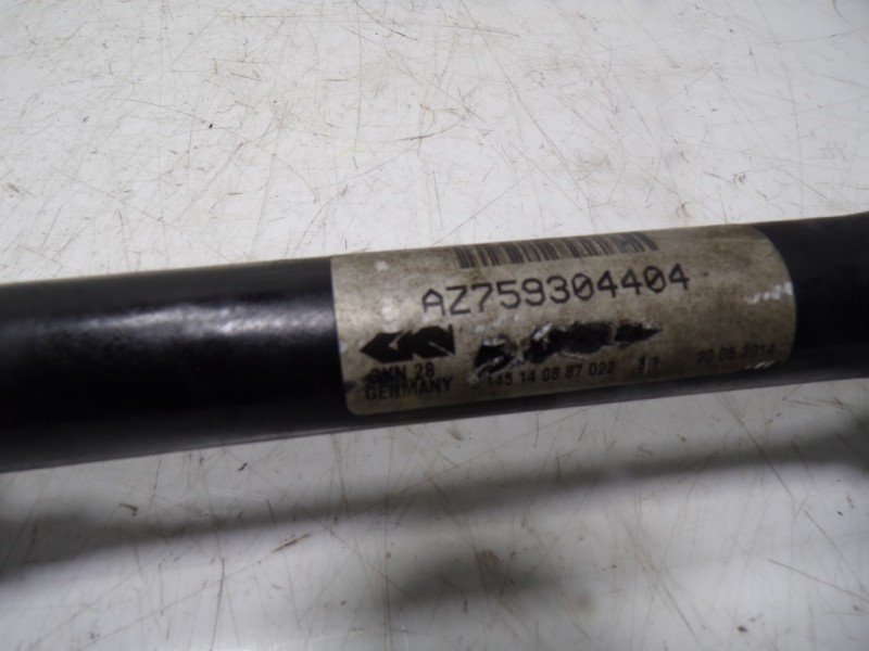 Recambio de transmision derecha para bmw serie 5 touring (f11) 520d xdrive referencia OEM IAM 31607618680 AZ759304404 