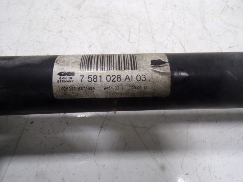 Recambio de transmision trasera derecha para bmw serie 5 touring (f11) 520d xdrive referencia OEM IAM 33207581028 7581028AI 