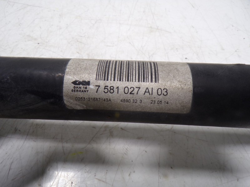 Recambio de transmision trasera izquierda para bmw serie 5 touring (f11) 520d xdrive referencia OEM IAM 33207581027 7581027AI 