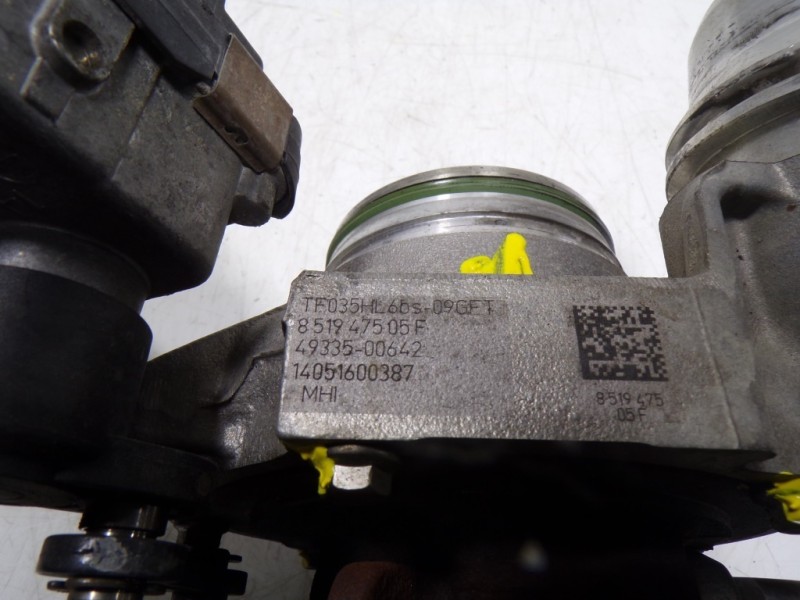 Recambio de turbocompresor para bmw serie 5 touring (f11) 520d xdrive referencia OEM IAM 11658519476 851947505F 