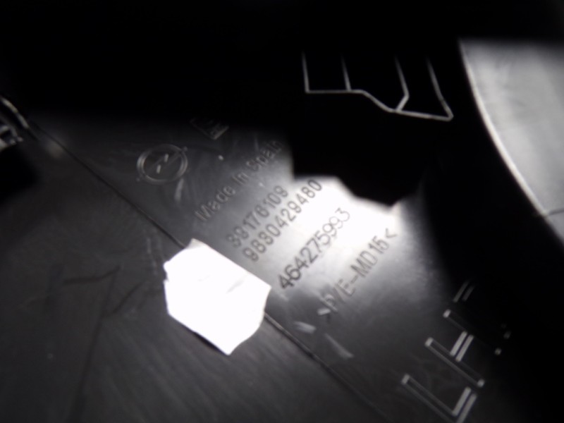 Recambio de guantera para opel corsa f electric referencia OEM IAM  9830429480 