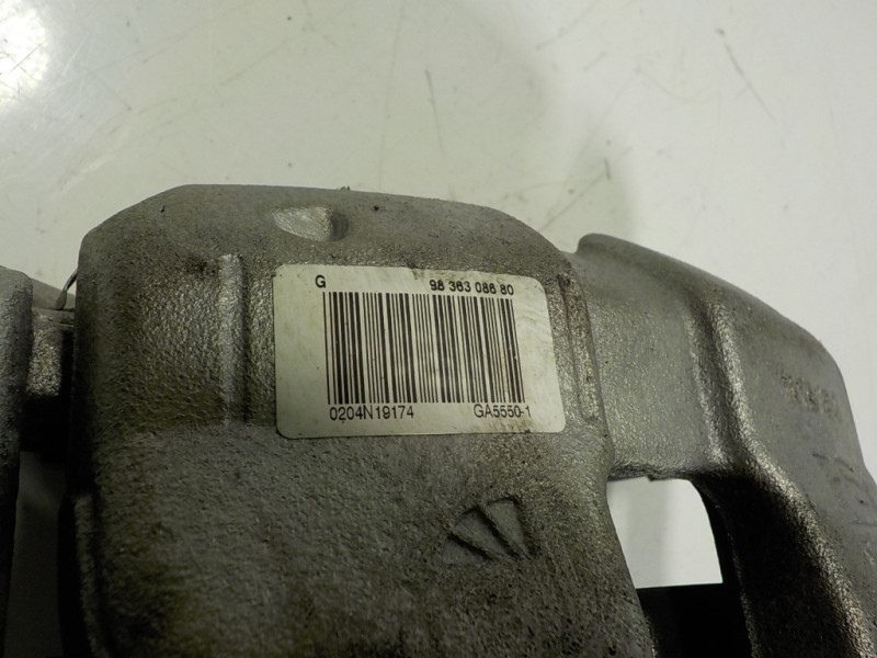 Recambio de pinza freno delantera izquierda para opel corsa f electric referencia OEM IAM  9836308680 