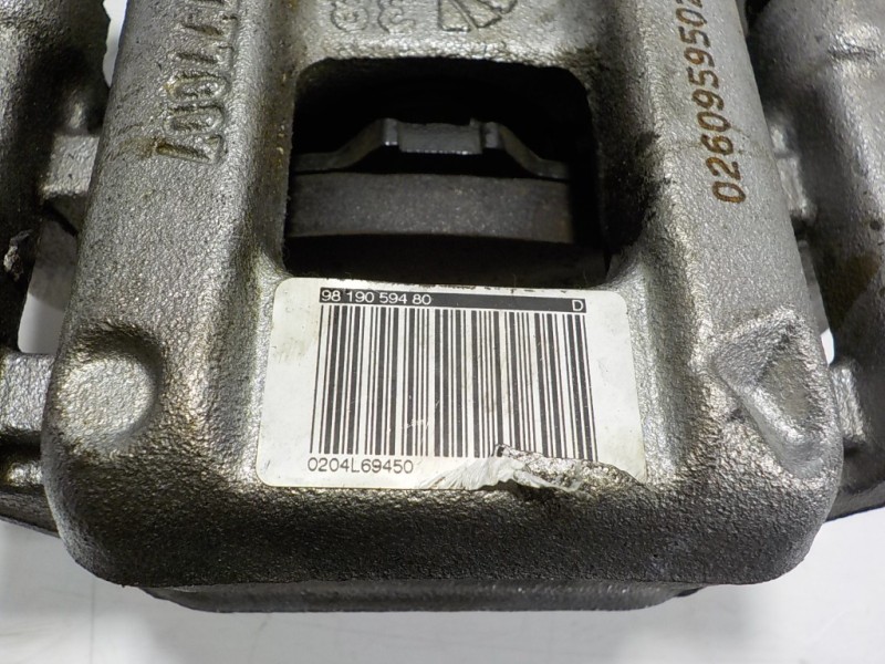 Recambio de pinza freno trasera derecha para opel corsa f electric referencia OEM IAM  9819059480 
