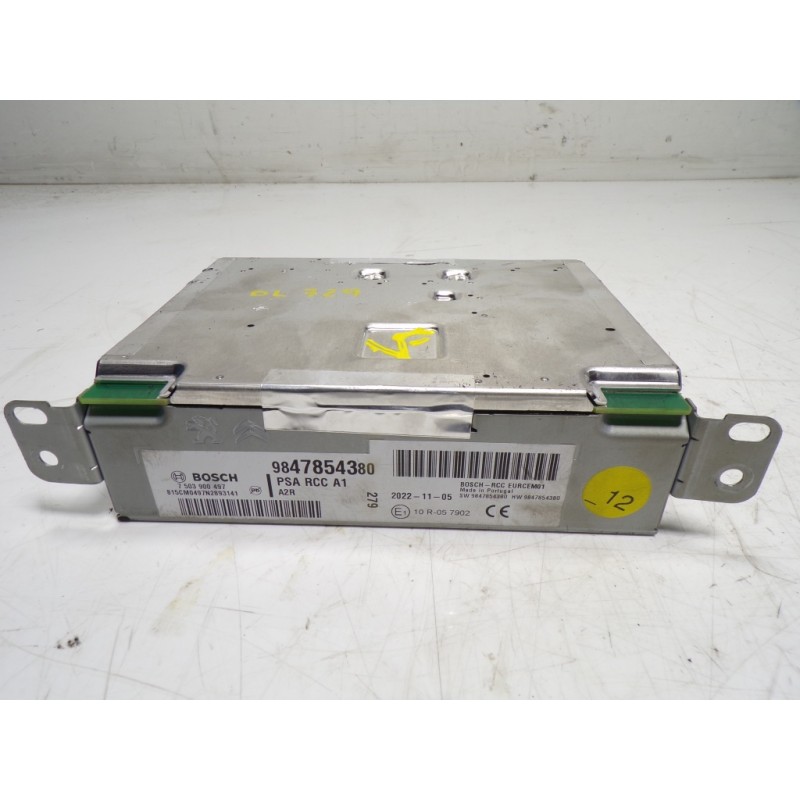 Recambio de sistema audio / radio cd para opel corsa f electric referencia OEM IAM  9847854380 