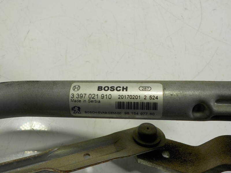 Recambio de motor limpia delantero para peugeot 208 1.6 blue-hdi fap referencia OEM IAM 9815497780 9815497780 