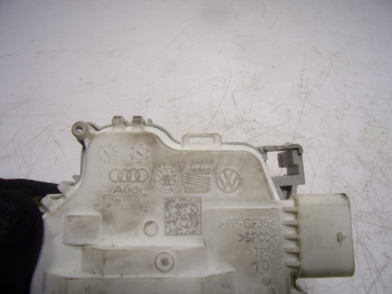 Recambio de cerradura puerta delantera derecha para audi q2 (gab) 1.6 tdi referencia OEM IAM 8X1837016C 8X1837016C 