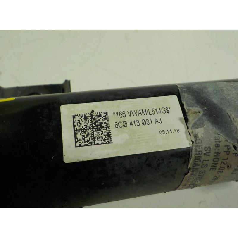 Recambio de amortiguador delantero derecho para volkswagen polo (6c1) 1.2 tsi referencia OEM IAM 6C0413031AJ 6C0413031AJ 