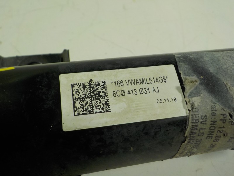 Recambio de amortiguador delantero derecho para volkswagen polo (6c1) 1.2 tsi referencia OEM IAM 6C0413031AJ 6C0413031AJ 