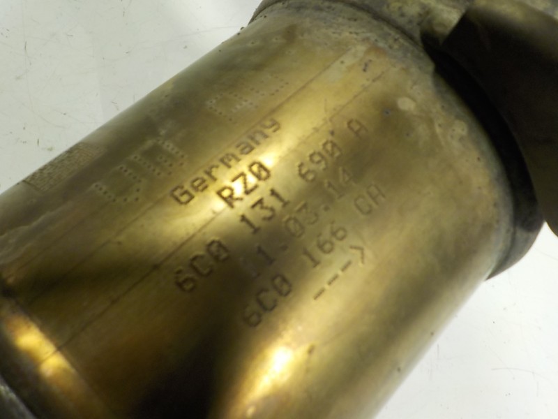 Recambio de catalizador para volkswagen polo (6c1) 1.2 tsi referencia OEM IAM 6C0254502EX 6C0131690A 