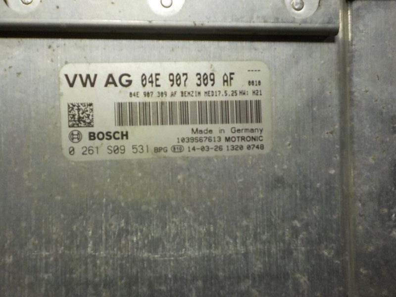 Recambio de centralita motor uce para volkswagen polo (6c1) 1.2 tsi referencia OEM IAM 04E906027BB6C0 04E907309AF 