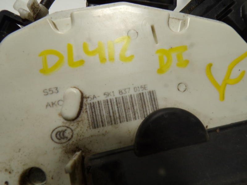 Recambio de cerradura puerta delantera izquierda para volkswagen polo (6c1) 1.2 tsi referencia OEM IAM 5K1837015J 5K1837015E 