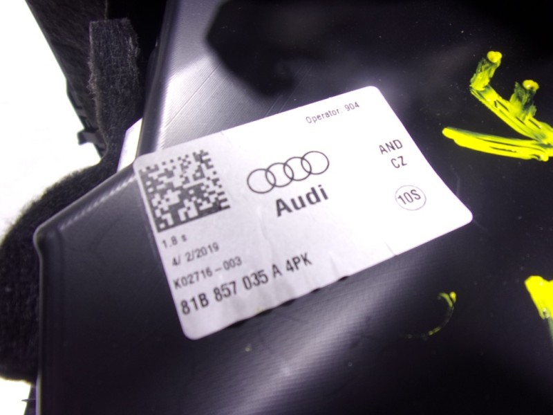 Recambio de guantera para audi q2 (gab) 1.6 tdi referencia OEM IAM 81B857035A4PK 81B857035A 