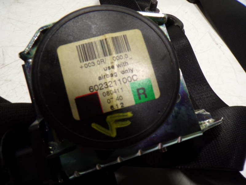 Recambio de cinturon seguridad delantero derecho para bmw serie m6 coupe (e63) basis referencia OEM IAM 72117211630 602321100C 