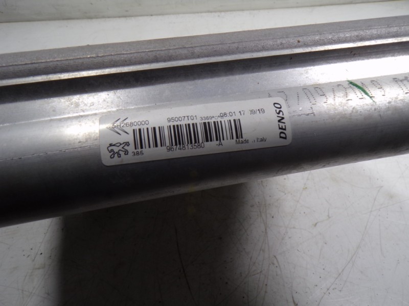 Recambio de condensador aire acondicionado para peugeot 208 1.2 12v vti referencia OEM IAM 6455JF 9674813580 