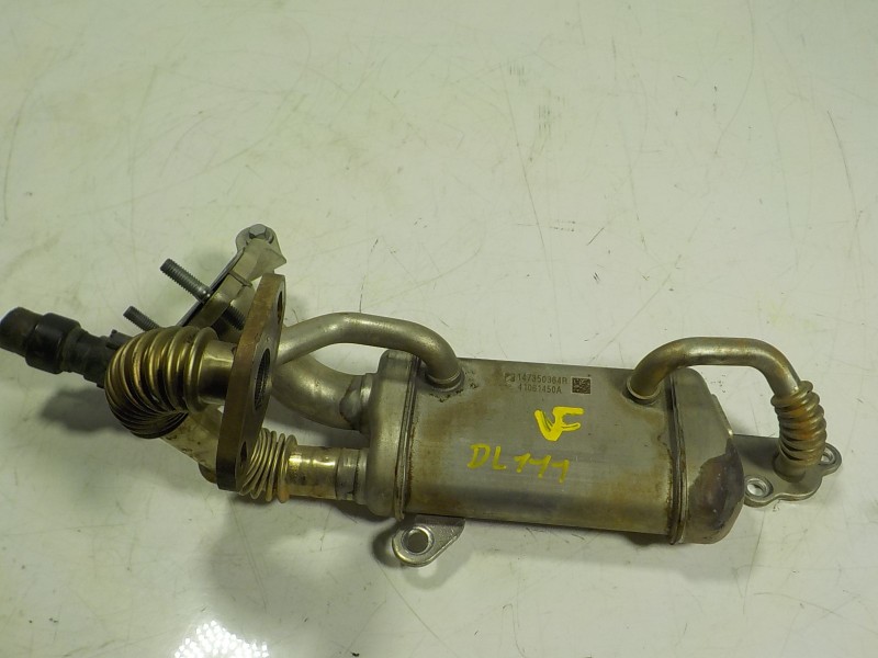 Recambio de enfriador egr para renault clio iv 1.5 dci diesel fap referencia OEM IAM  147350364R 