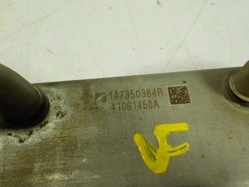 Recambio de enfriador egr para renault clio iv 1.5 dci diesel fap referencia OEM IAM  147350364R 