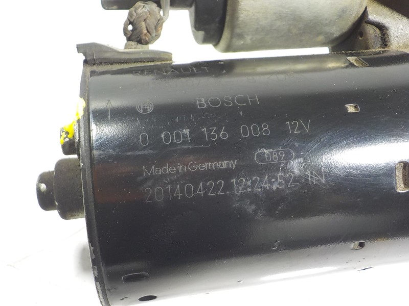 Recambio de motor arranque para renault clio iv 1.5 dci diesel fap referencia OEM IAM  233001073R 