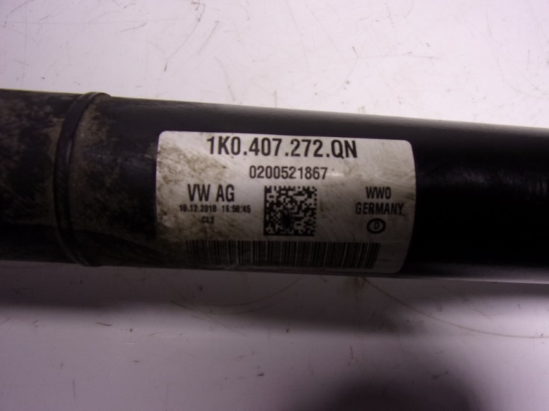 Recambio de transmision derecha para audi q2 (gab) 1.6 tdi referencia OEM IAM 1K0407272QN 1K0407272QN 