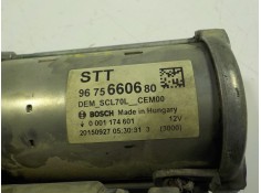 Recambio de motor arranque para citroën c4 cactus 1.6 blue-hdi fap referencia OEM IAM 9675660680 9675660680  2