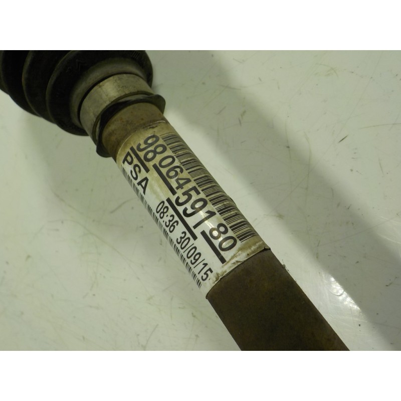 Recambio de transmision izquierda para citroën c4 cactus 1.6 blue-hdi fap referencia OEM IAM 9800387380 9806459180 