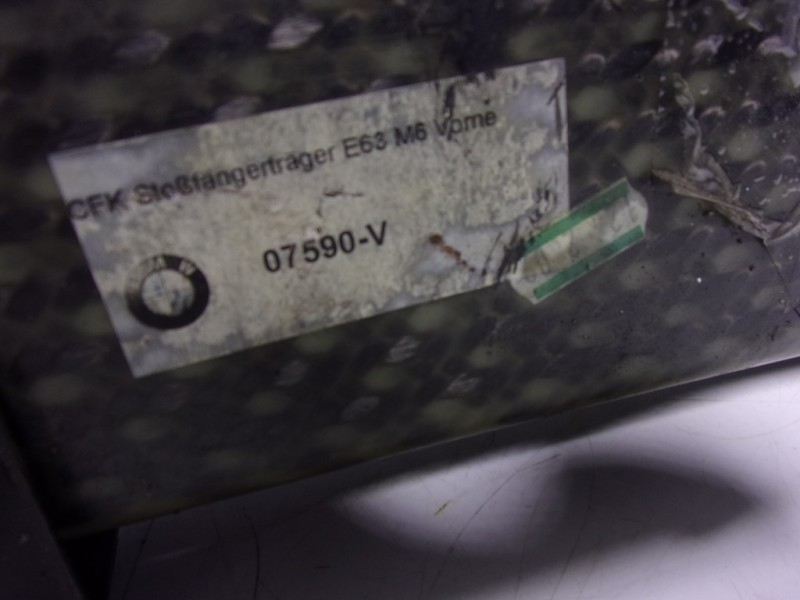 Recambio de refuerzo paragolpes delantero para bmw serie m6 coupe (e63) basis referencia OEM IAM 51117898286 07590V 