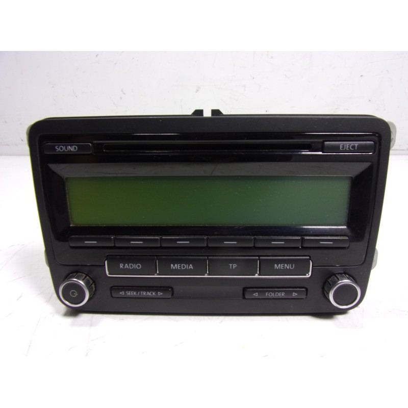 Recambio de sistema audio / radio cd para seat leon (1p1) 1.6 tdi referencia OEM IAM 5P0035186B 5P0035186B 