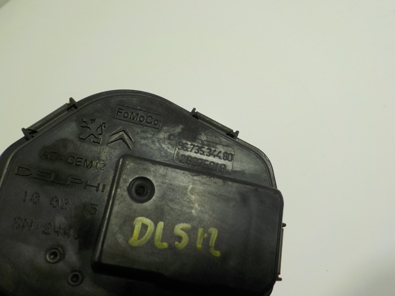 Recambio de caja mariposa para peugeot 208 1.6 16v hdi fap referencia OEM IAM 0345G4 9673534480 