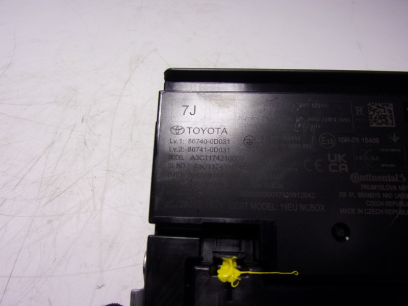 Recambio de modulo electronico para toyota yaris 1.5 vvti hev referencia OEM IAM  867400D031 