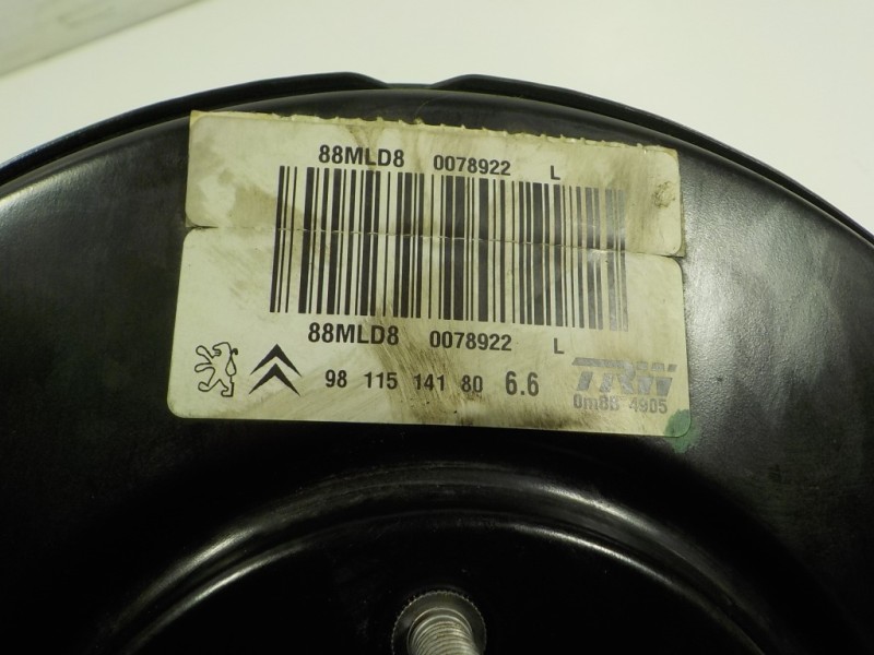 Recambio de servofreno para peugeot 208 1.6 16v hdi fap referencia OEM IAM 1609895680 9811514180 