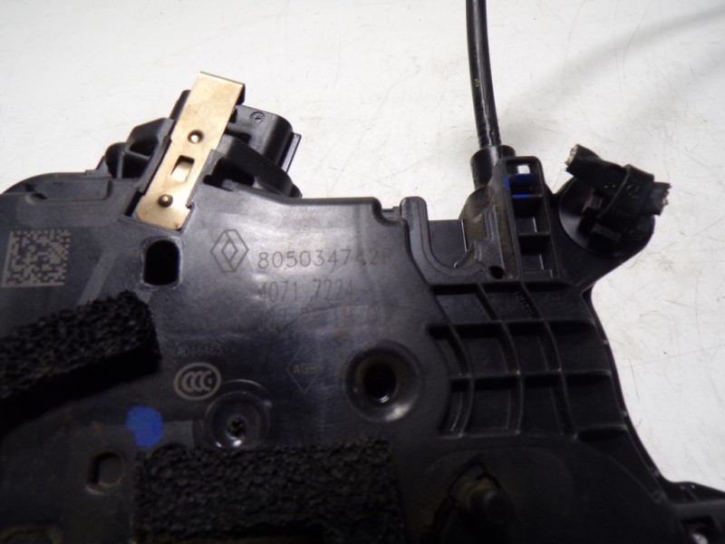 Recambio de cerradura puerta trasera izquierda para renault captur 1.3 tce referencia OEM IAM 805034742R 805034742R 