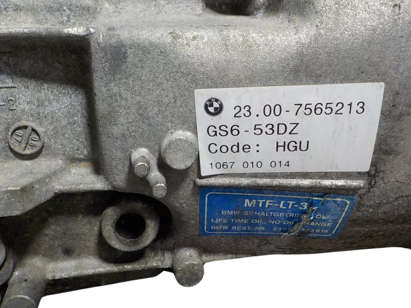 Recambio de caja cambios para bmw serie 5 berlina (e60) 530d referencia OEM IAM  HGU 