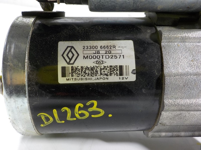 Recambio de motor arranque para renault captur 1.3 tce referencia OEM IAM 233006662R 233006662R 
