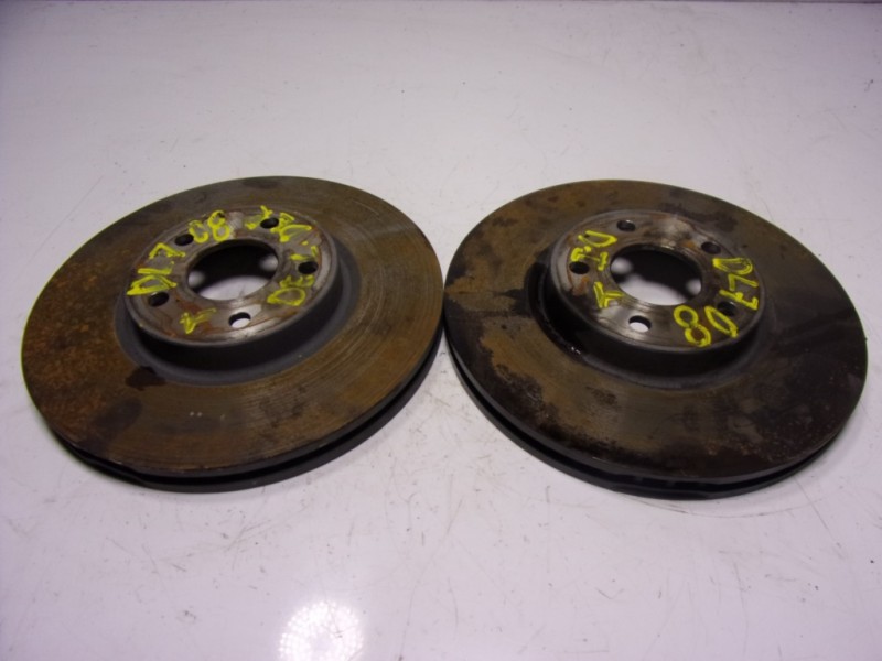 Recambio de disco freno delantero para ford mondeo turn. 2.0 tdci cat referencia OEM IAM 2017128  