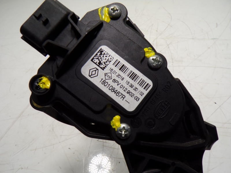 Recambio de potenciometro pedal para dacia duster ii comfort referencia OEM IAM 180108467R 6PV01290203 