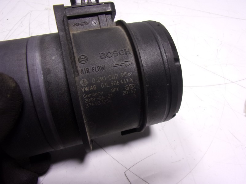 Recambio de caudalimetro para volkswagen caddy furgón/kombi 2.0 tdi referencia OEM IAM 03L906461A 03L906461A 
