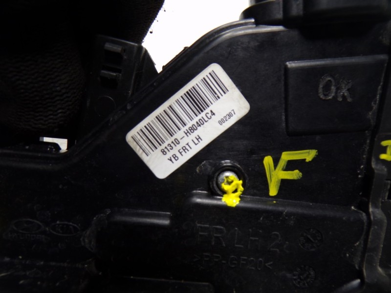 Recambio de cerradura puerta delantera izquierda para kia rio (yb) 1.2 cat referencia OEM IAM 81310H8040 81310H8040LC4 