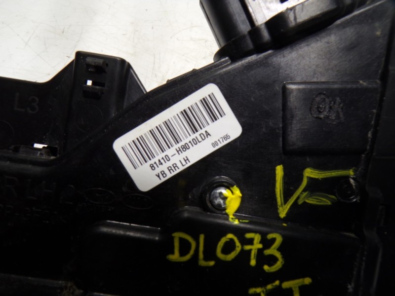 Recambio de cerradura puerta trasera izquierda para kia rio (yb) 1.2 cat referencia OEM IAM 81410H8010 81410H8010LDA 