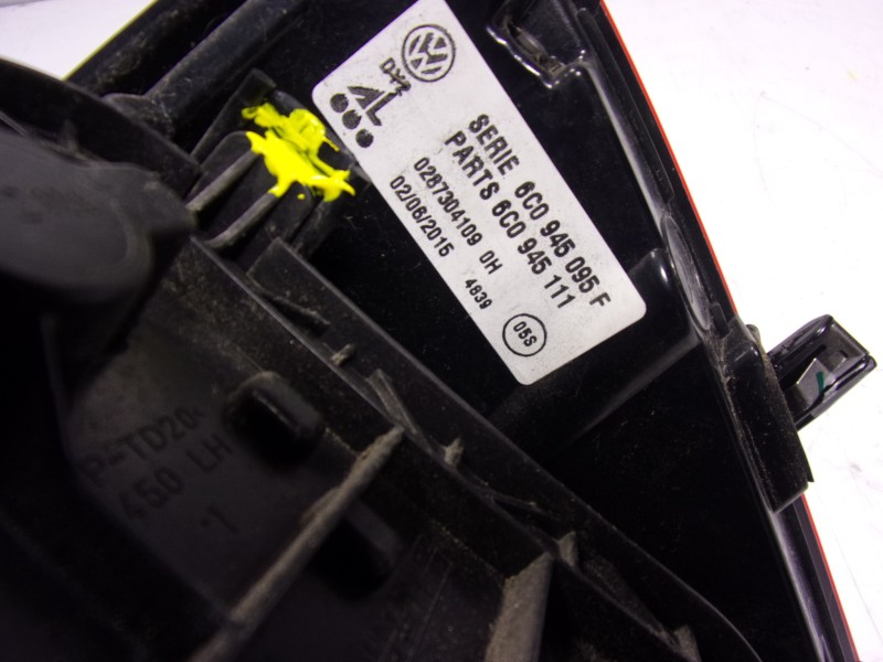 Recambio de piloto trasero izquierdo para volkswagen polo (6c1) 1.2 tsi referencia OEM IAM 6C0945095K 6C0945095F 