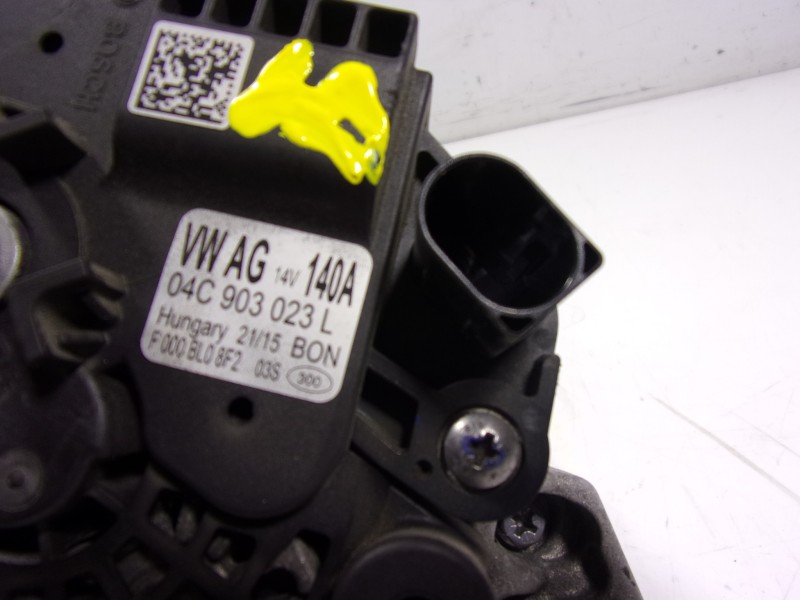 Recambio de alternador para volkswagen polo (6c1) 1.2 tsi referencia OEM IAM 04C903023L 04C903023L 